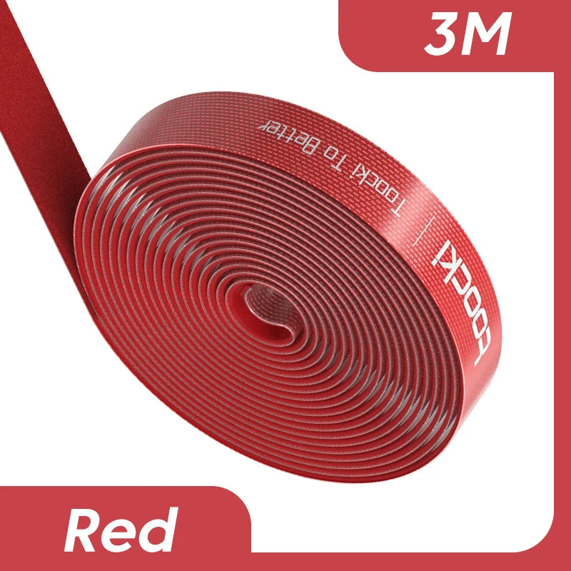 Toocki Cable Management Tidy 3m Red