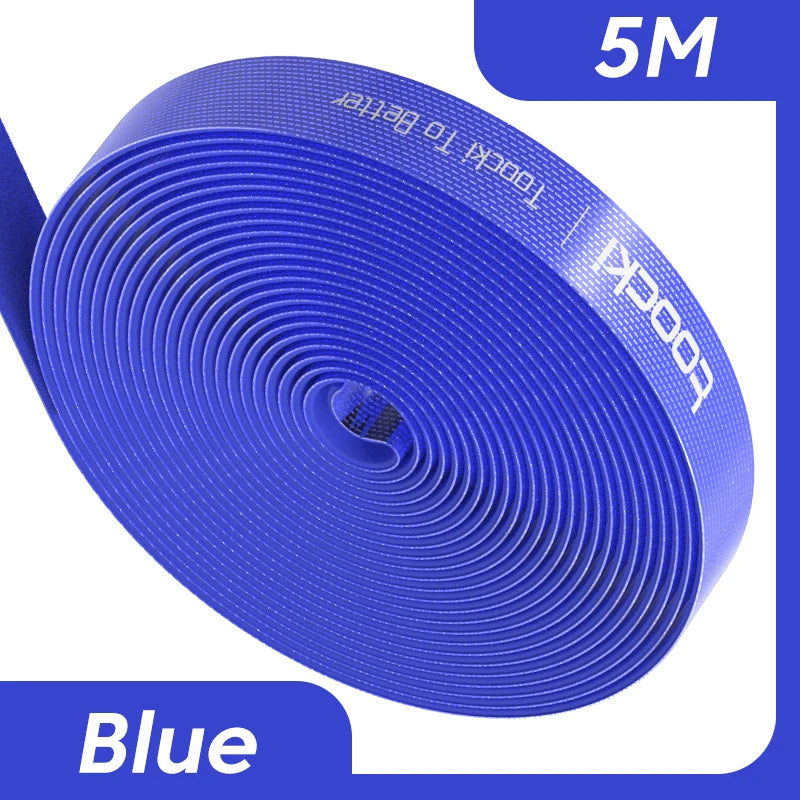 Toocki Cable Management Tidy 5m Blue