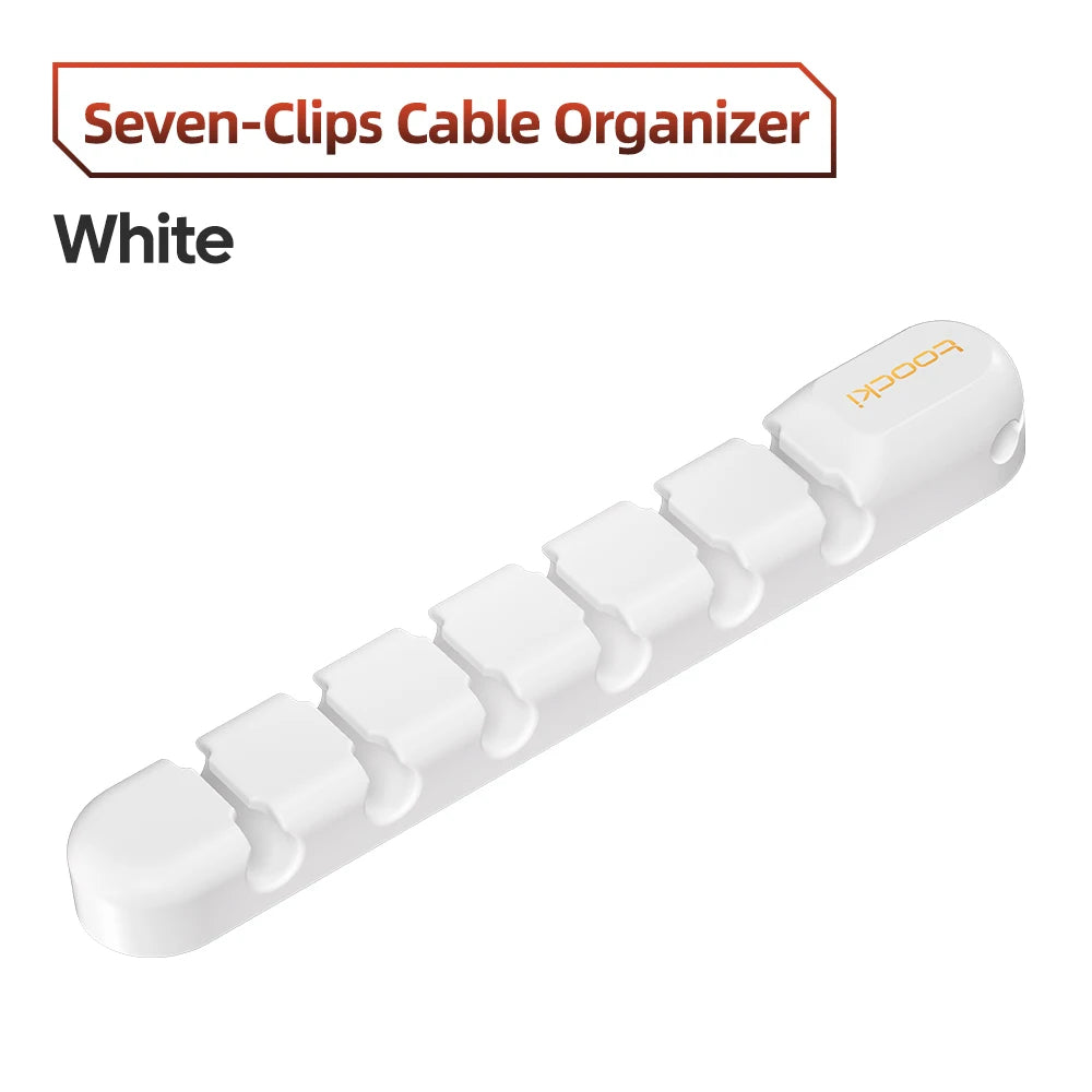 Toocki Cable Management Tidy White 09