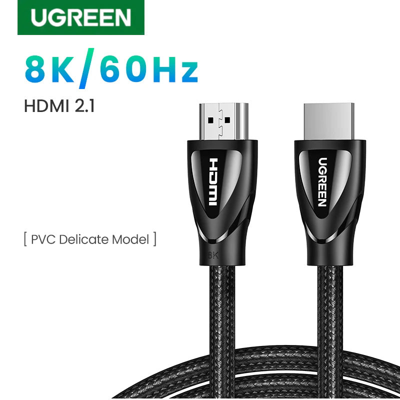 UGREEN HDMI Cable 2.1 4k 8k 48Gbps HD135 PVC Delicate Model 01
