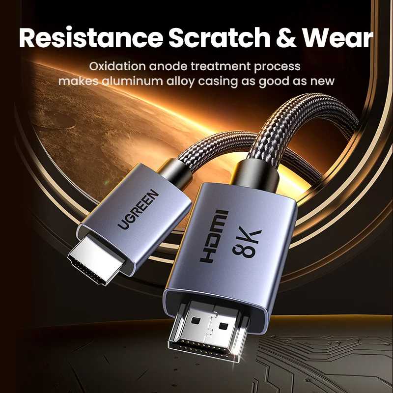 UGREEN HDMI Cable 2.1 4k 8k 48Gbps HD171 07