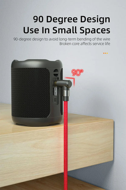 Essager Aux Cable Male to Male 90 Degree 09