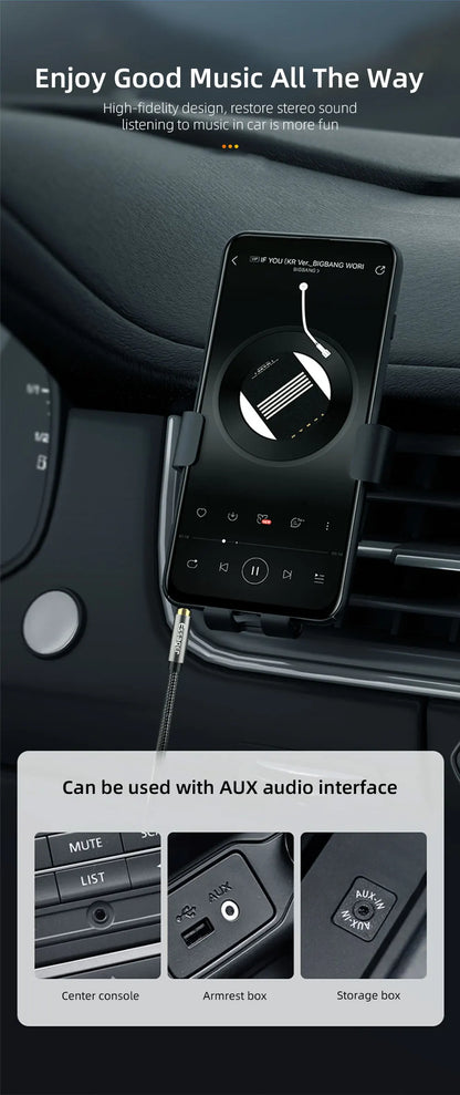 Essager Aux Cable Male to Male 90 Degree 12