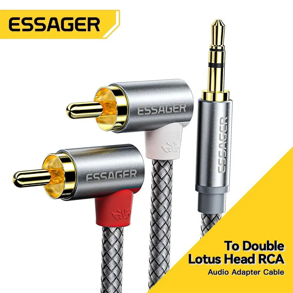 Essager RCA to AUX 90 Angle 01