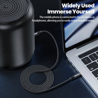 Toocki Aux Cable Male to Male Black 06