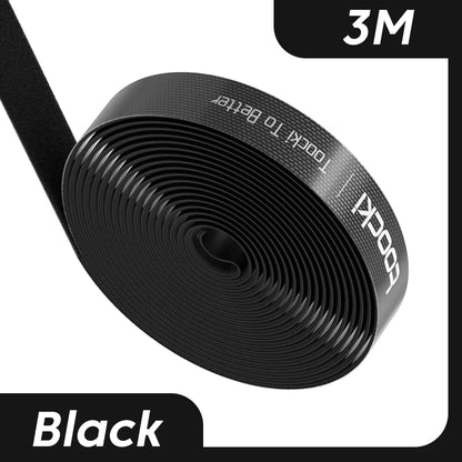 Toocki Cable Management Tidy 3m Black