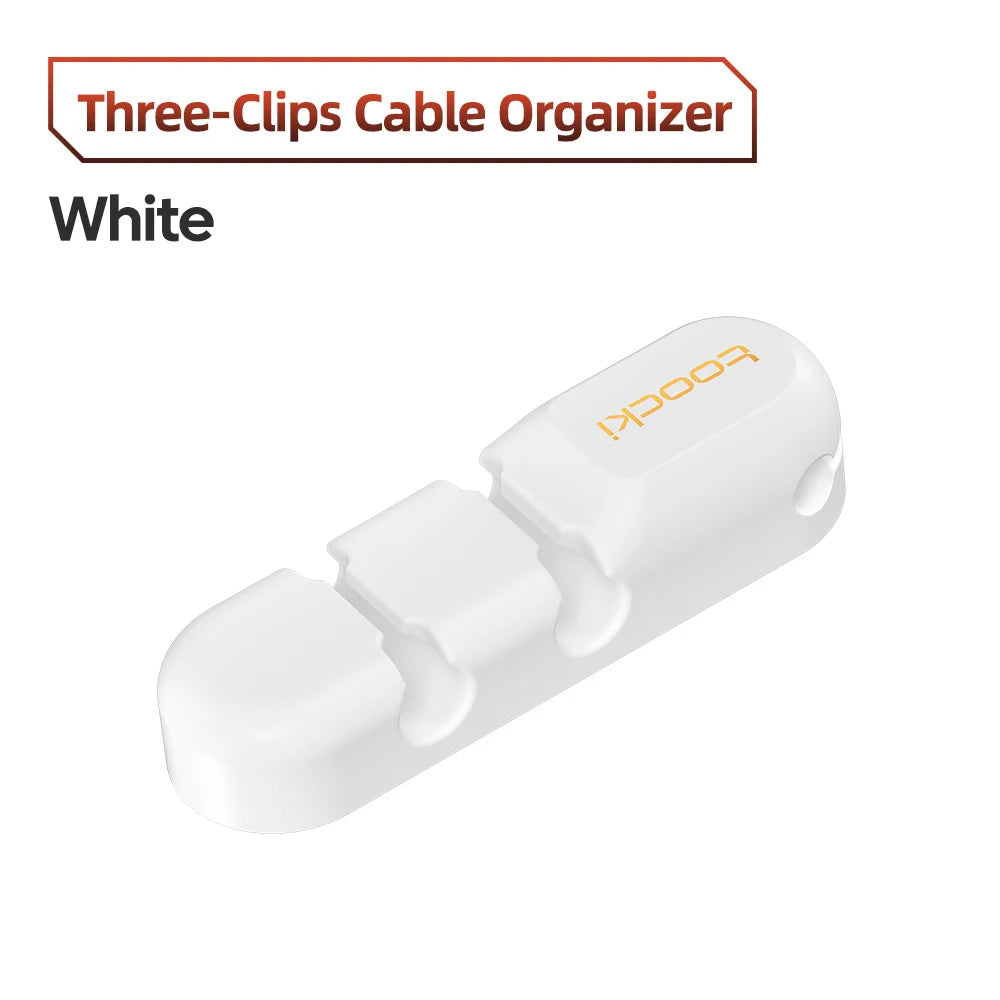 Toocki Cable Management Tidy White 07
