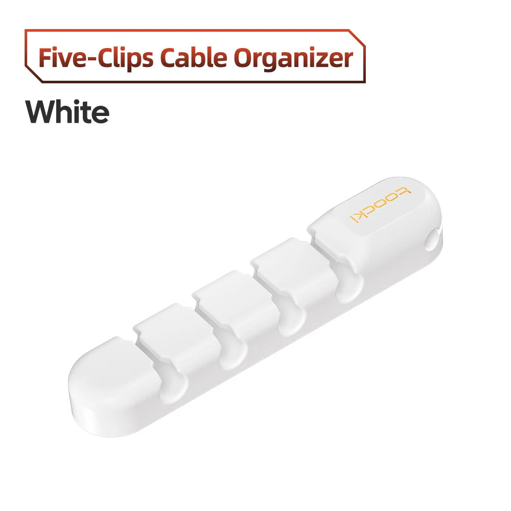 Toocki Cable Management Tidy White 08