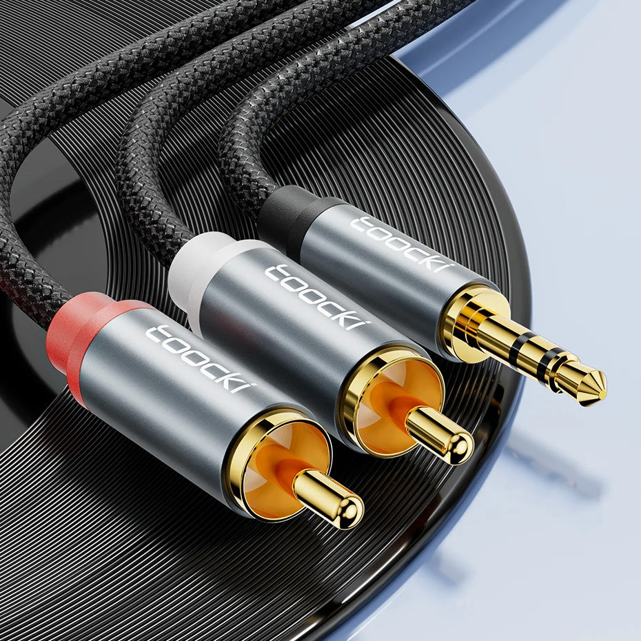 RCA Cable | RCA to AUX TOOCKI
