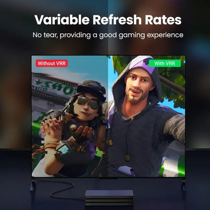 UGREEN HDMI 2.1 Cable 4k 8k 48Gbps | HD135 PVC Fashion Model 06