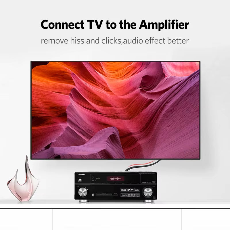 UGREEN RCA to RCA PVC Shell Non-Braided Wire 04